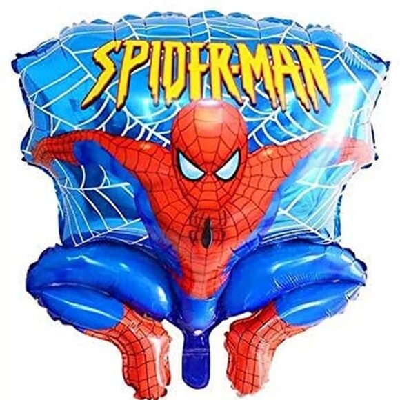 Spiderman Birthday Party Decorations.Banner,12 to 18 inch balloons, cape - Picture 3 of 6